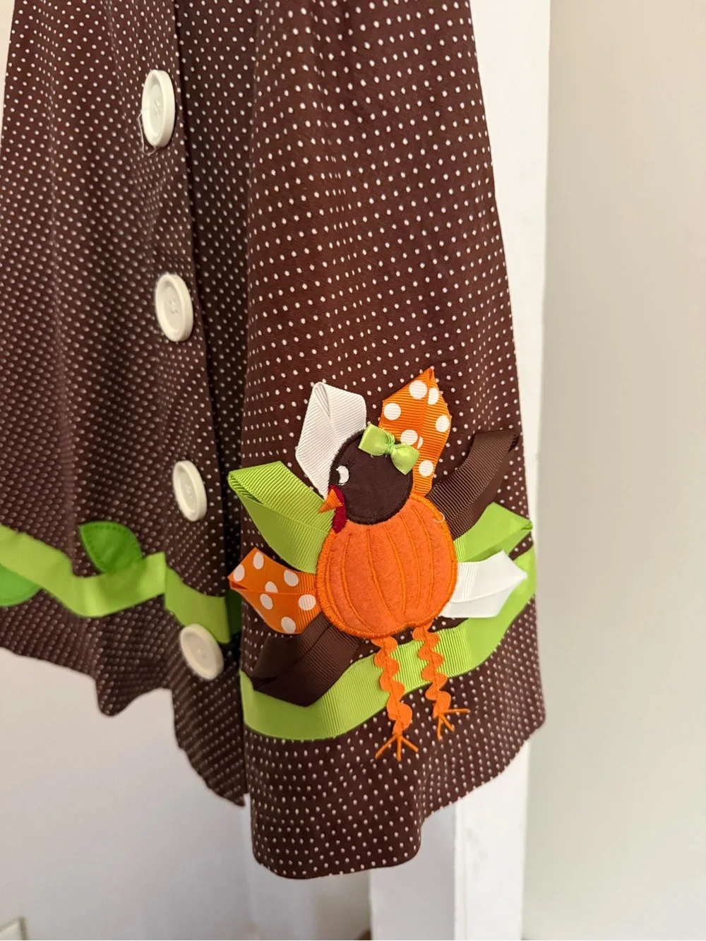 Bonnie Baby Thanksgiving Dress & Diaper Cover